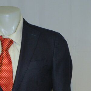 Suitsupply Blue Hopsack Vitale Two Button Sport Coat 38R NWOT